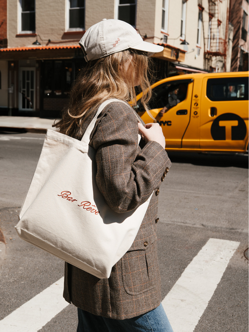Embroidered Tote Bag